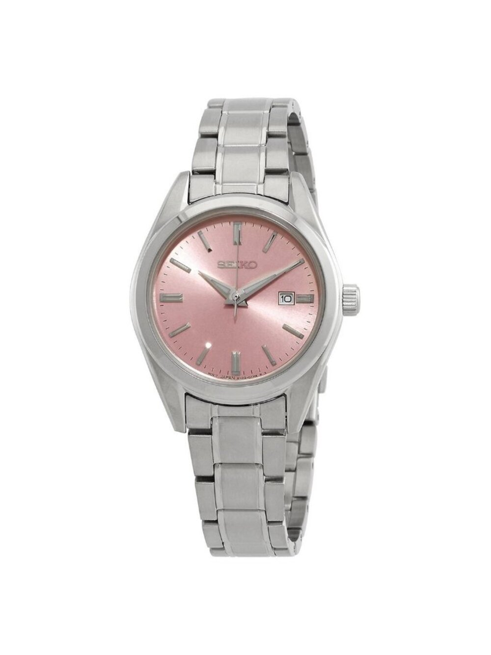 NWT Seiko Quartz Pink Dial Ladies Watch